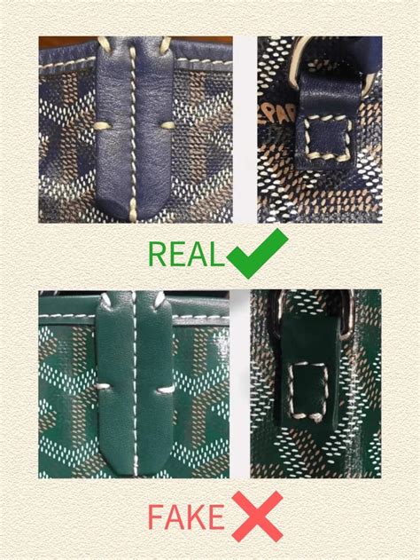 fake goyard laptop sleeve|how to identify a fake Goyard bag.